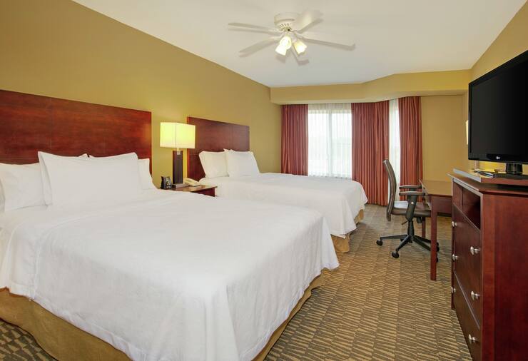 2 Queen Beds 1 Bedroom Suite Non-smoking